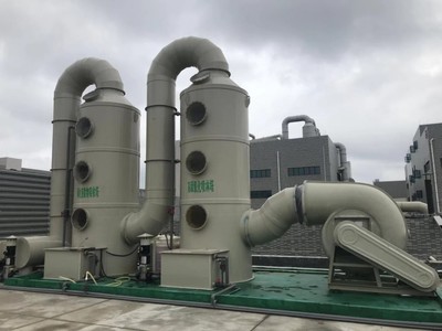 水噴淋除塵塔在廢氣粉塵治理中的應用與原理